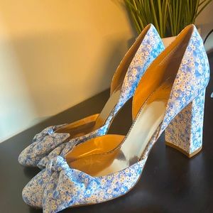 J. Crew & Liberty London - Belle d’Orsay Two Piece Bow Pump